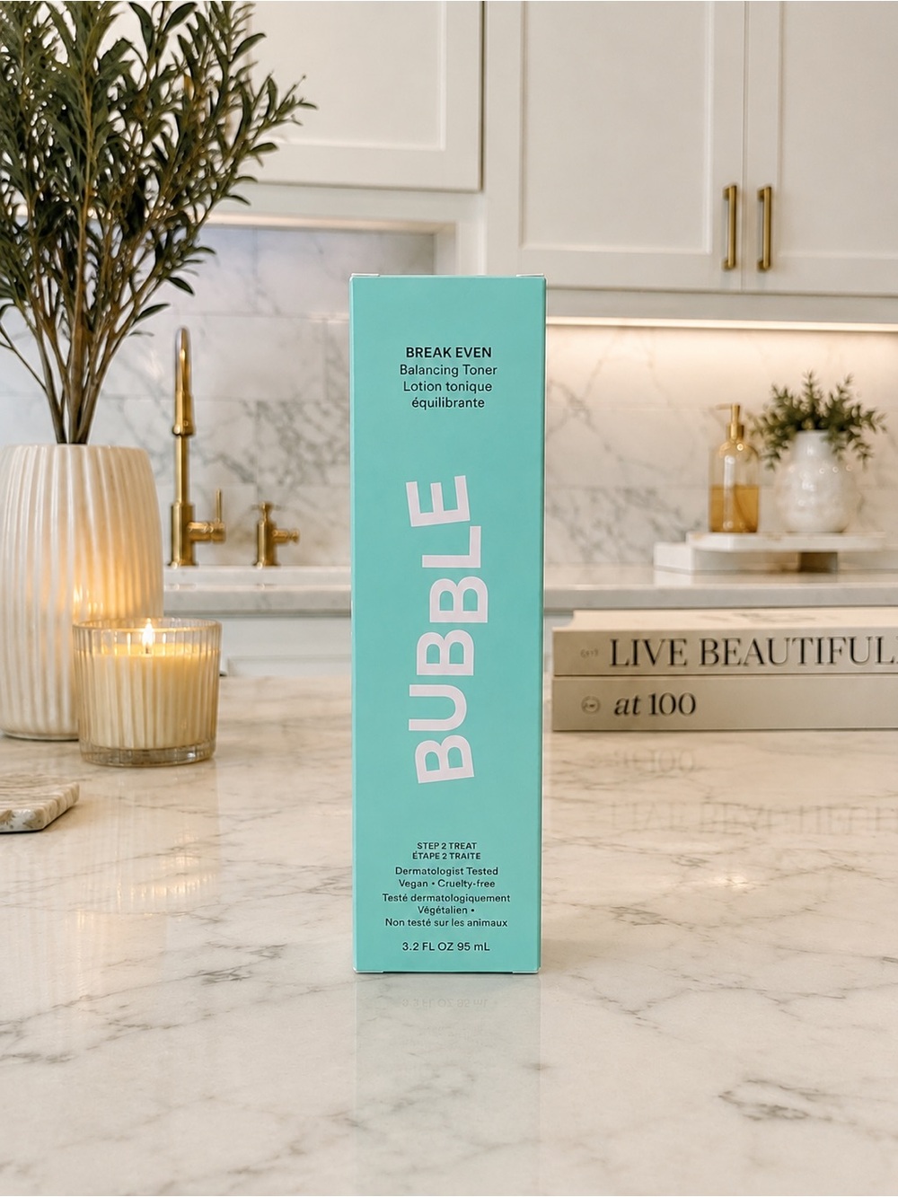 BUBBLE Break Even Balancing Toner Niacinamide 3.2 oz 95mL NIB